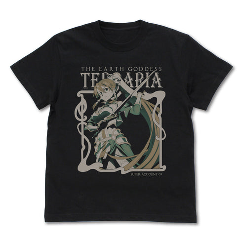 『ソードアート・オンライン』UW 地神テラリア リーファ Tシャツ ブラック S
